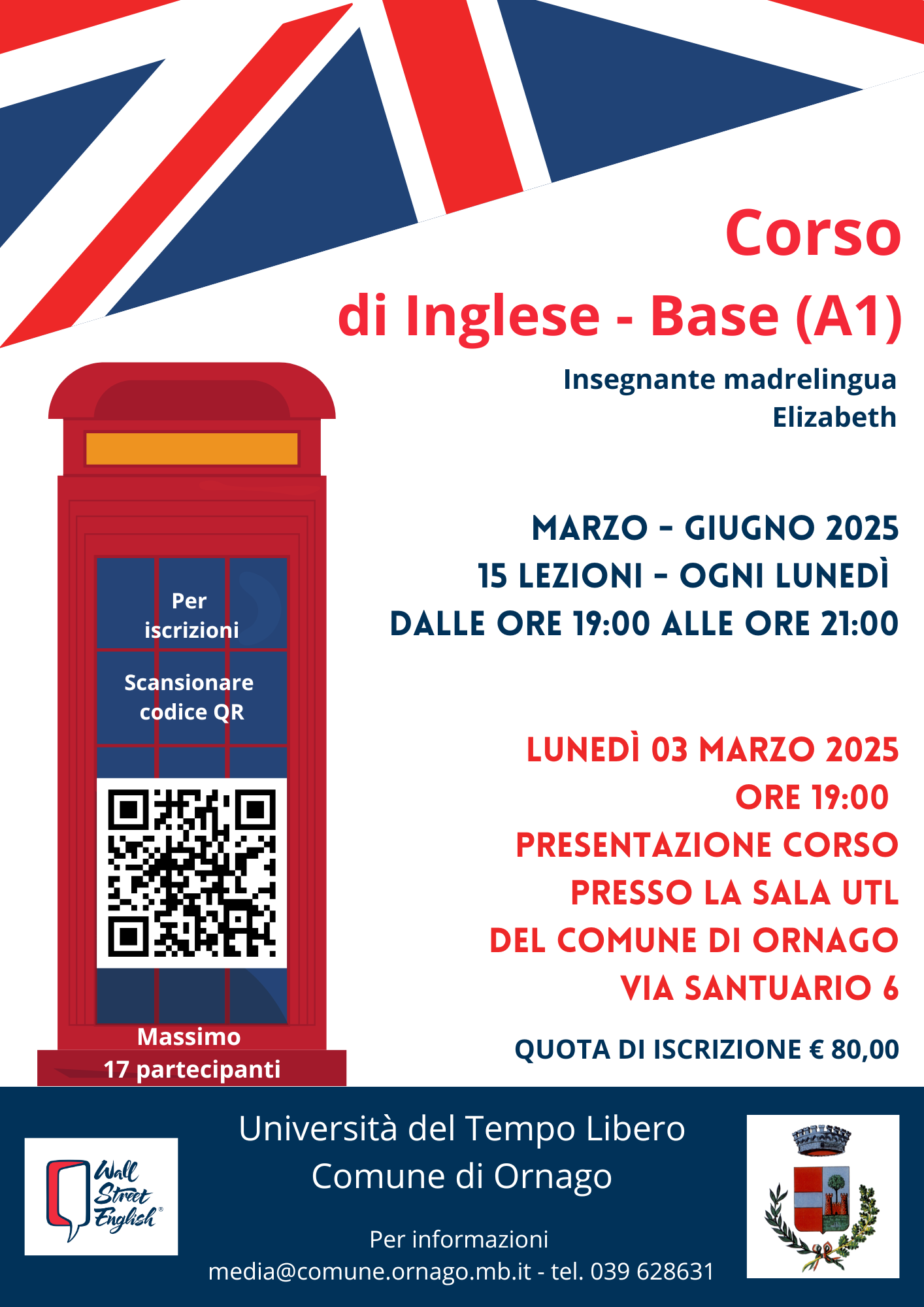 Università Del Tempo Libero - Corso di Inglese (A1)