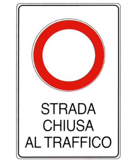 Chiusura Strada