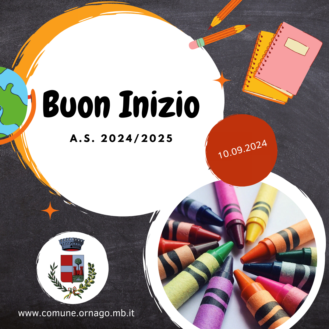 Buon inizio anno scolastico 2024 - Scuola secondaria di Primo Grado