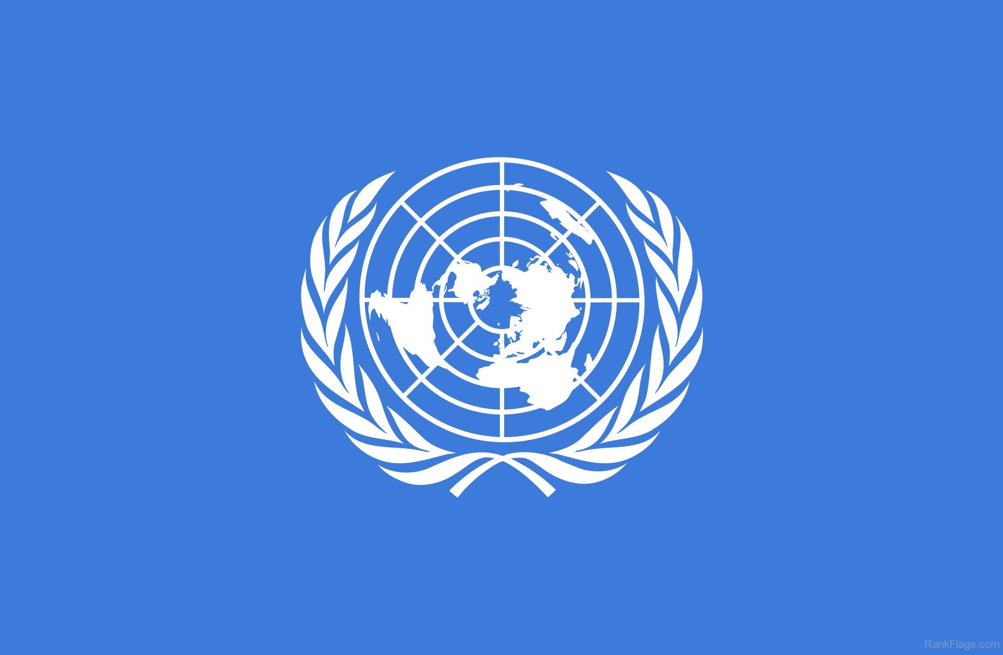 Esposizione bandiera dell'ONU 2023